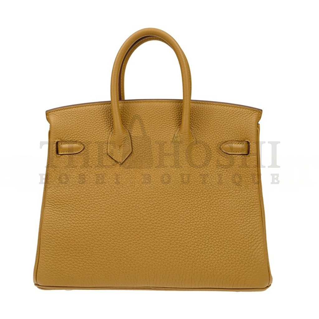 H**me5 BIRKIN 25 TOGO LEATHER MILK TEA COLOR GOLD BUCKLE HANDBAG BK25AKTGSS (25*20*13cm) Master Quality